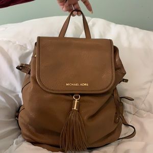 Michael Kors tassel backpack